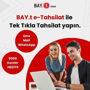 BAY.t e-Tahsilat Kolay Tahsilatın Yeni Adı